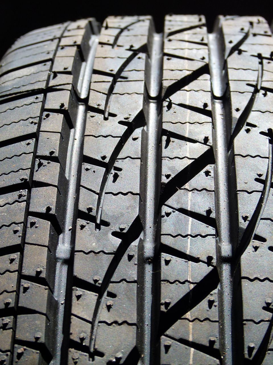 Road debris in the Ives Dairy Road construction zone that punctures tires